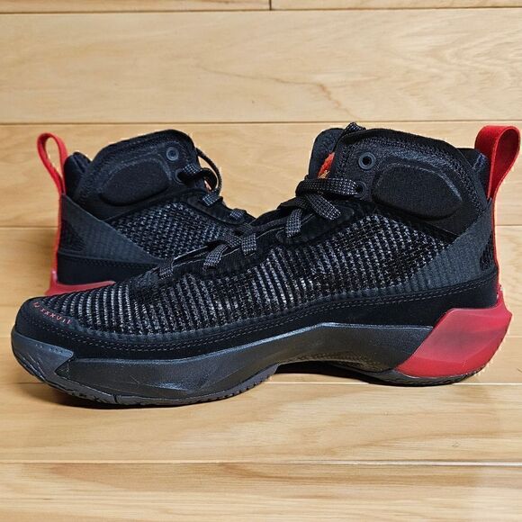 Air Jordan 37 Size 6 Youth 6Y Black Red Kids Basketball Shoe Sneaker DD7421-007 - Picture 8 of 11